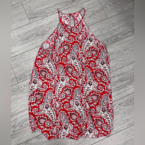 Printed tank top dress - Picture 1 of 6
